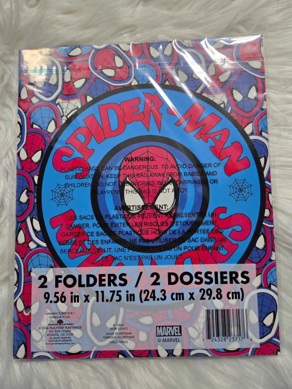 Spiderman Folder Set - Picture 2 of 2